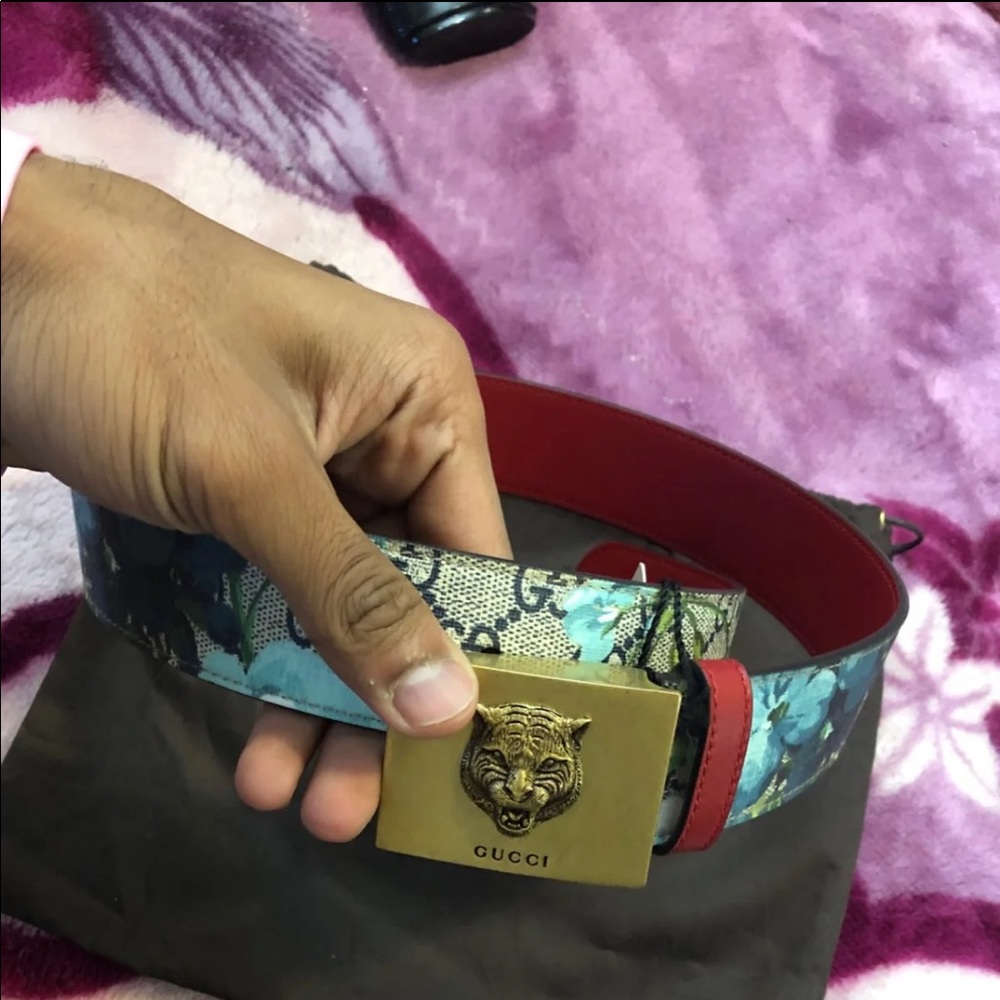 Gucci Belt Tiger Buckle
